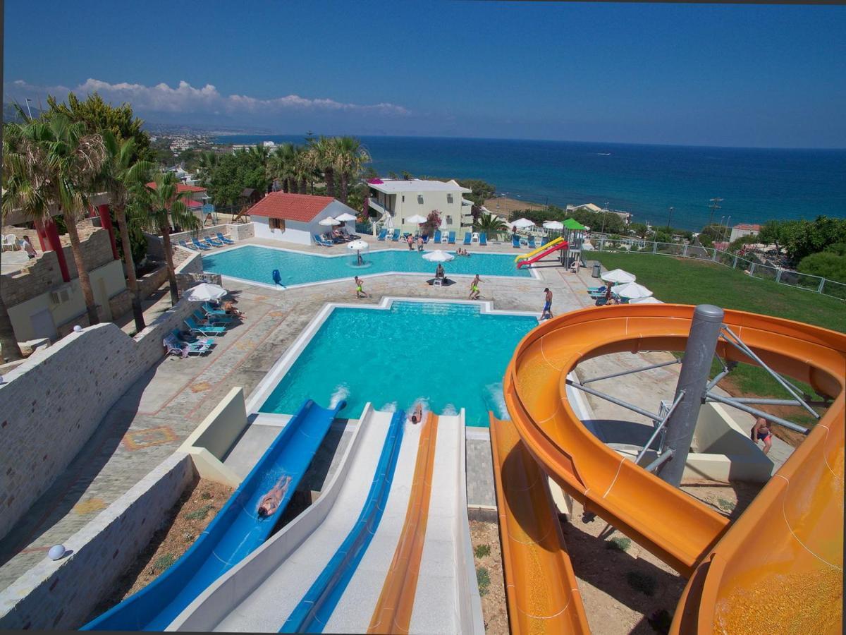Rethymno Mare & Water Park Hotell Skaleta Exteriör bild